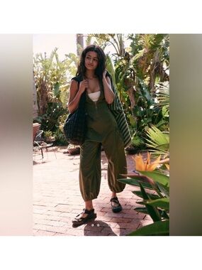 ISO FP Movement Over Under Jumpsuit in Seagrass